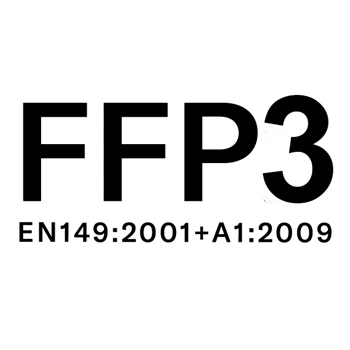 LIONCARE FFP3 maske / åndedrætsværn med CE 0370 fuld certificering - højeste ...