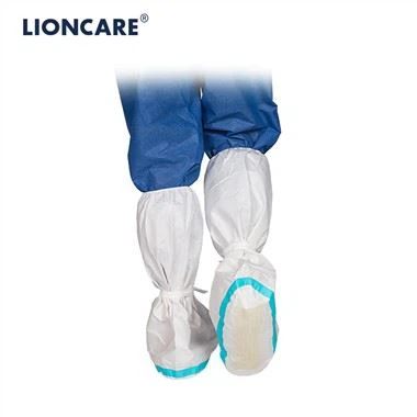 LIONCARE® mikroporøse engangsstøvlebetræk Tapede sømme Anti-skrid