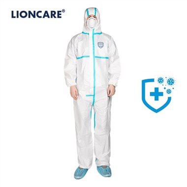 LIONCARE® tapede sømme til medicinske engangsoveralls